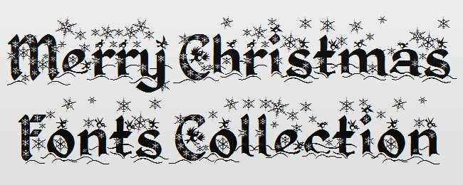 Merry Christmas Font