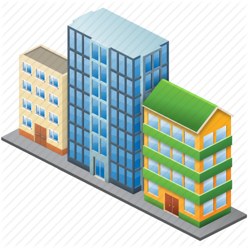 Microsoft Office Building Icon Microsoft Office Building Icon
