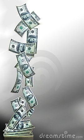 Money Banner Verticle