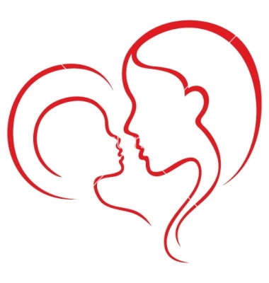 Mother and Child Clip Art