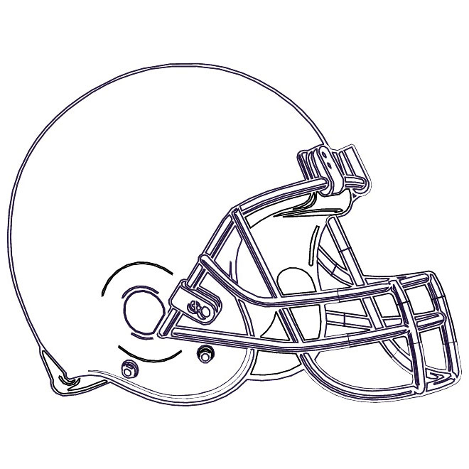 NFL Football Helmet Vector