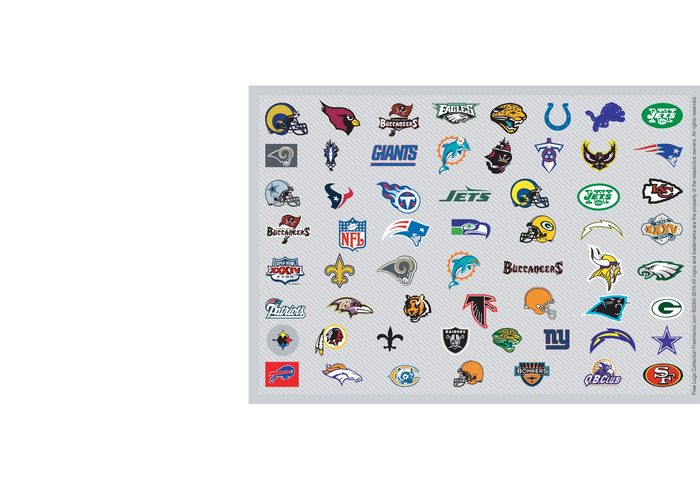 NFL Team Logos Vector
