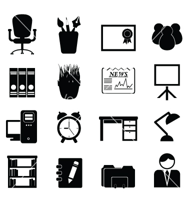 7 Office Room Icon Images