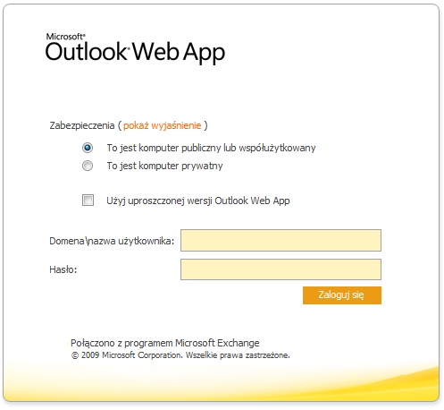 Outlook Web App