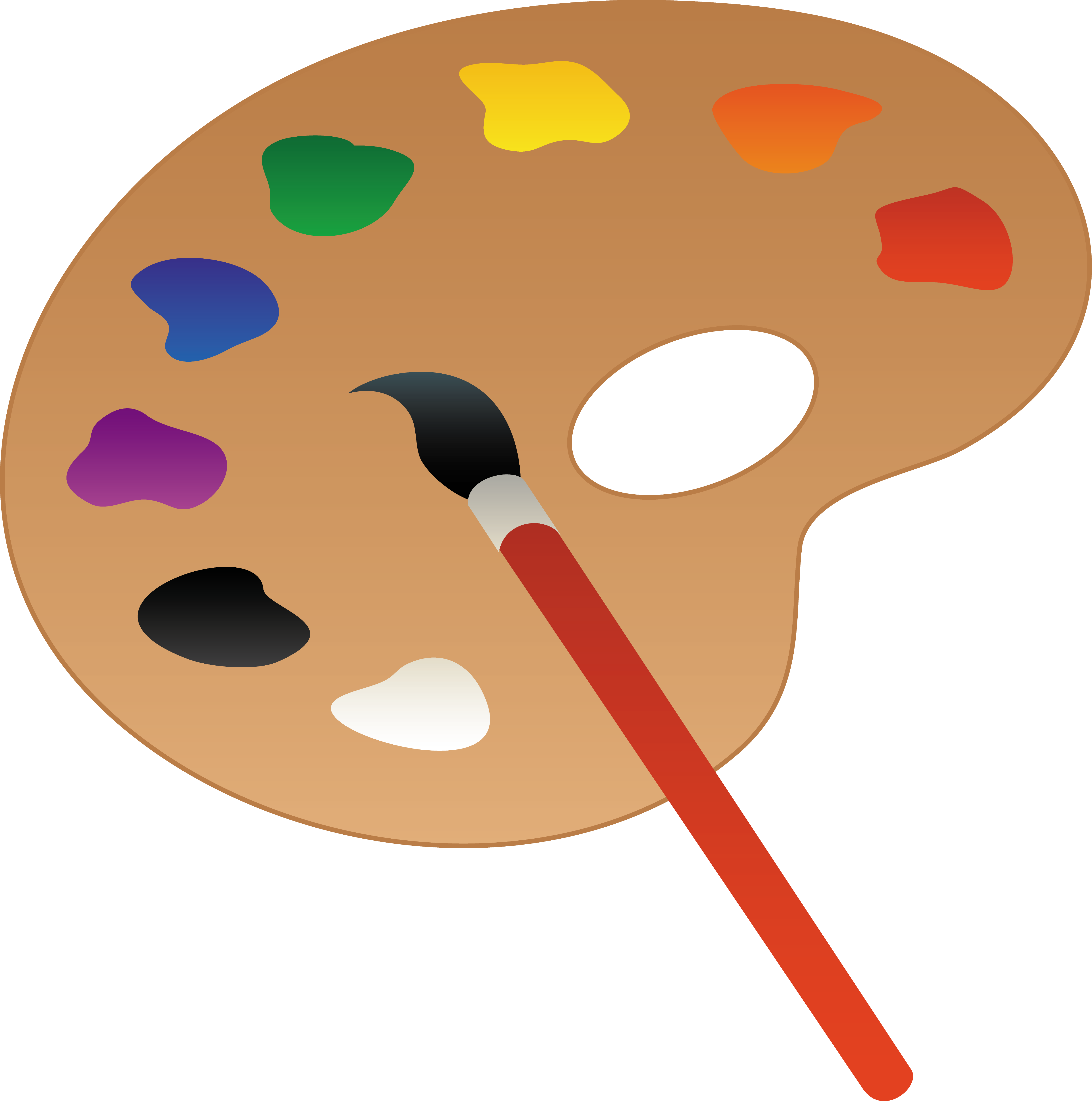 Paint Palette Clip Art