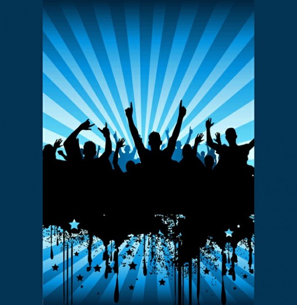 10 Crowd PSD Of Party Images