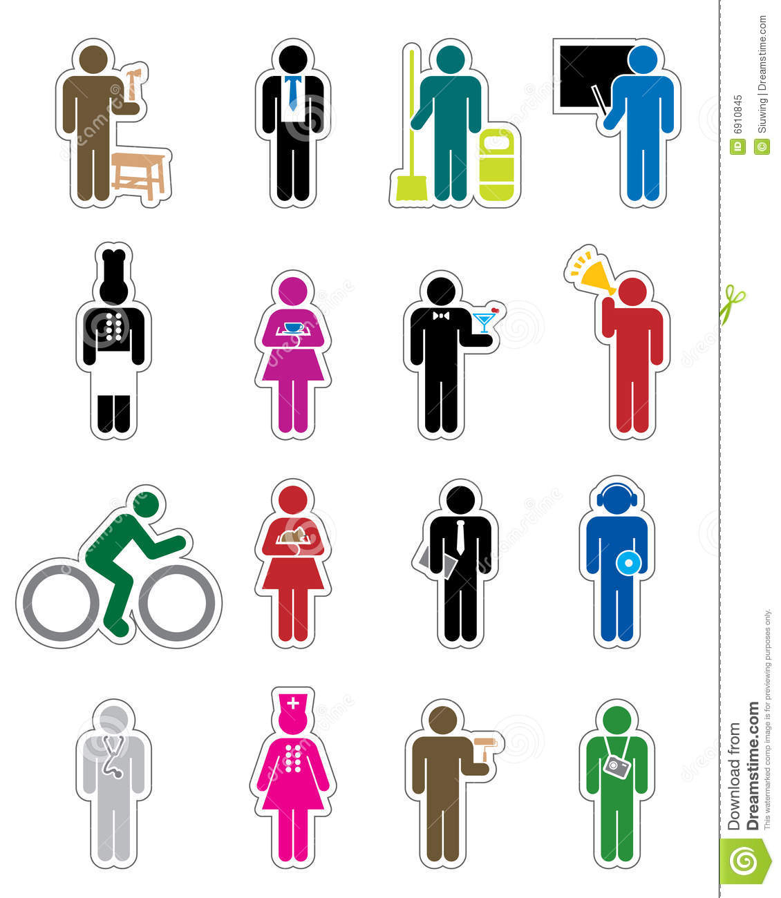 People Icons Career Promotion