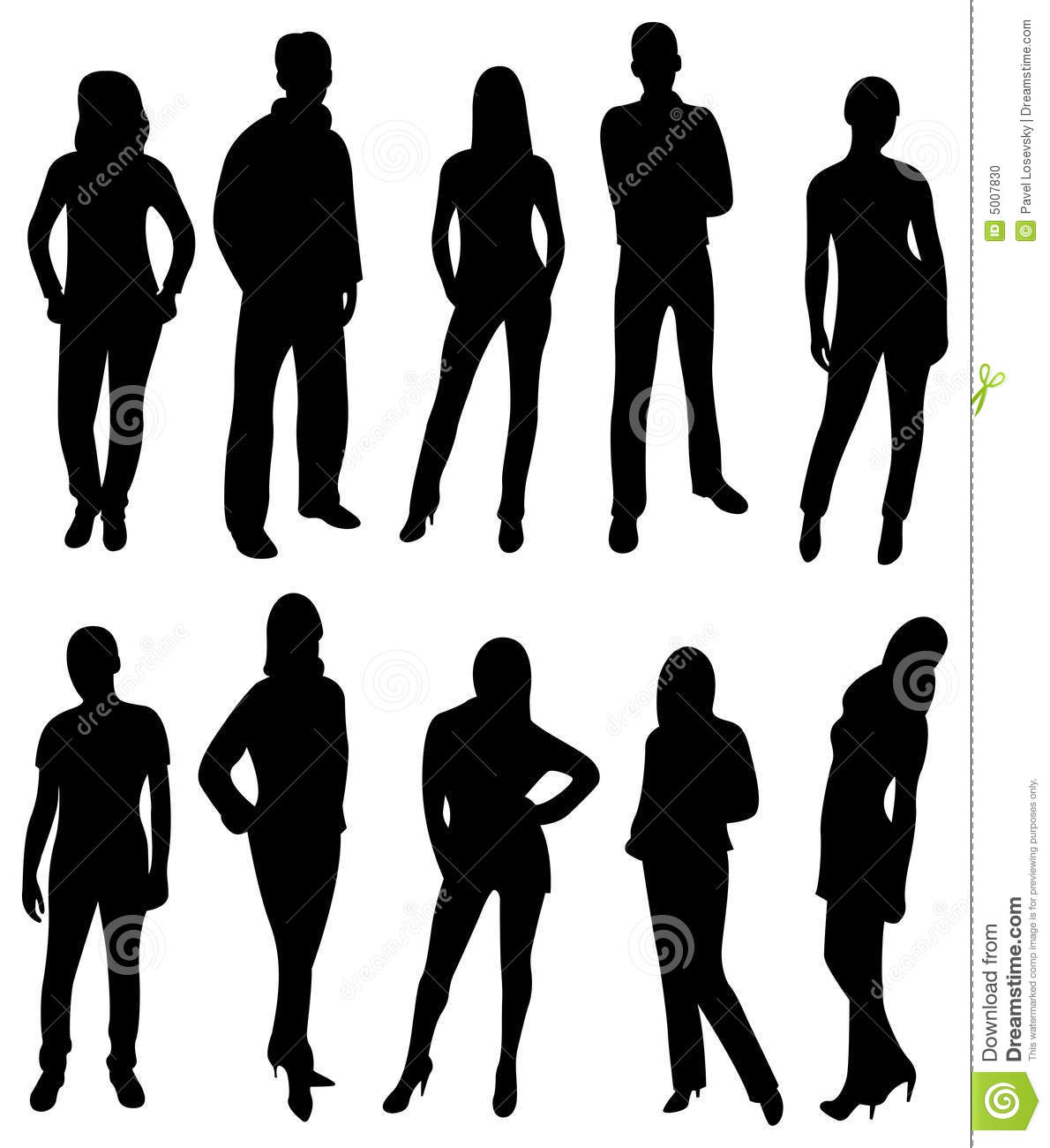 Person Silhouette Vector