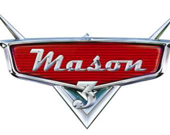 Personalized Disney Cars Logo