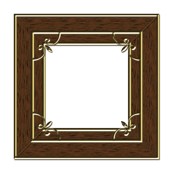 15 Free Photoshop Elements Frames Wooden Images