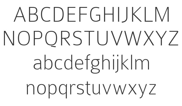 Popular San Serif Fonts