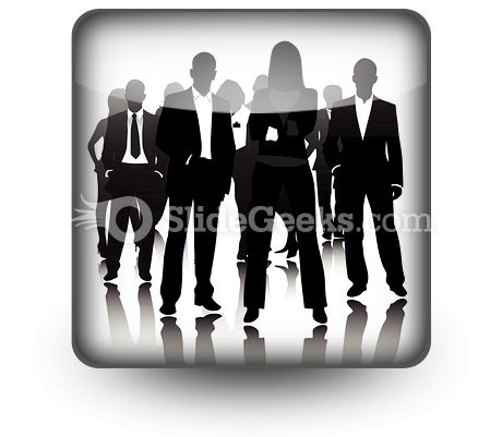 PowerPoint Business Person Icon