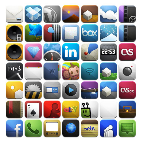 Printable iPhone Icons Printable iPhone Icons