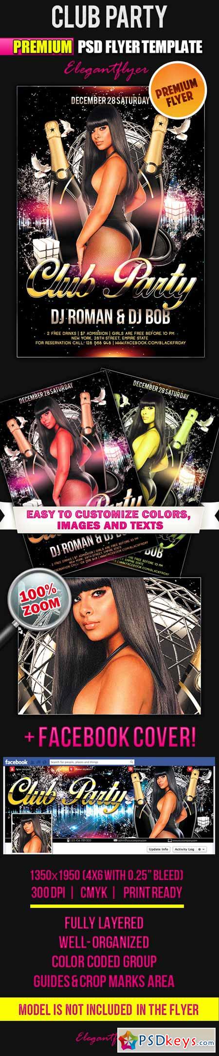 PSD Club Flyer Templates Photoshop