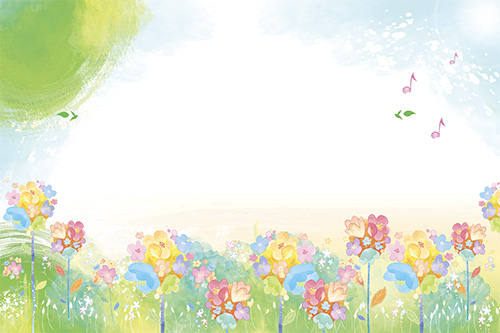 PSD Spring Background