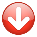 Red Down Arrow Icon