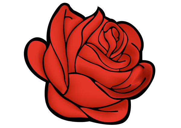 Red Rose Vector