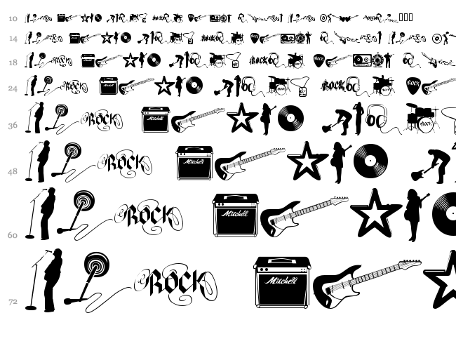 Rock Star Font