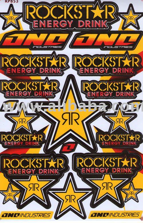 Rockstar Energy Stickers