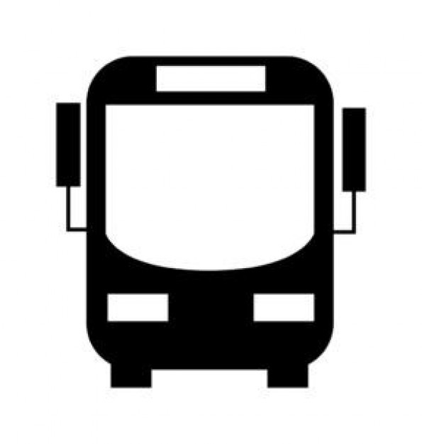 School Bus Icon Vector Free