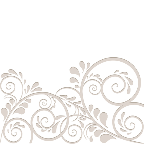 Simple Floral Ornament Vector