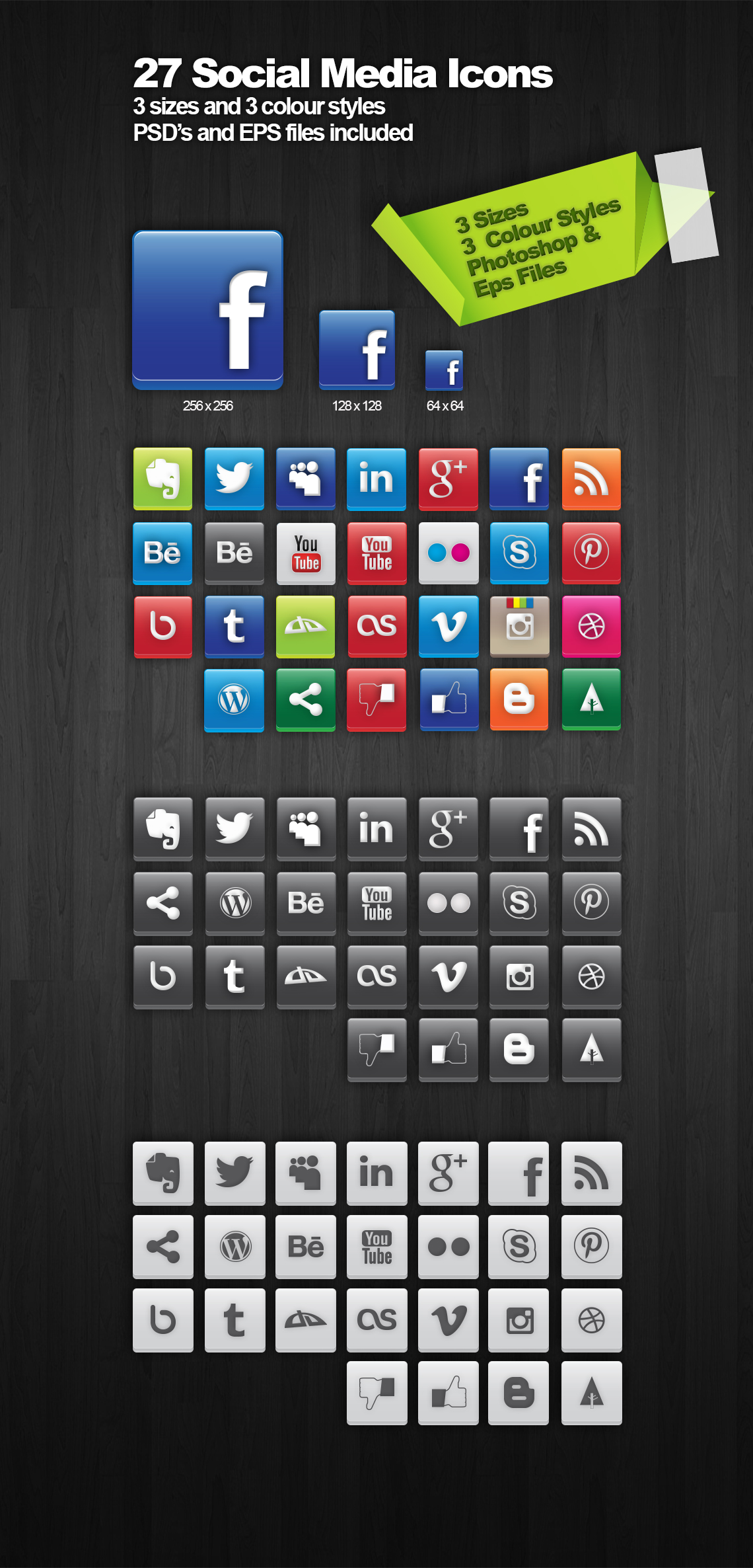 Social Media Icon Pack