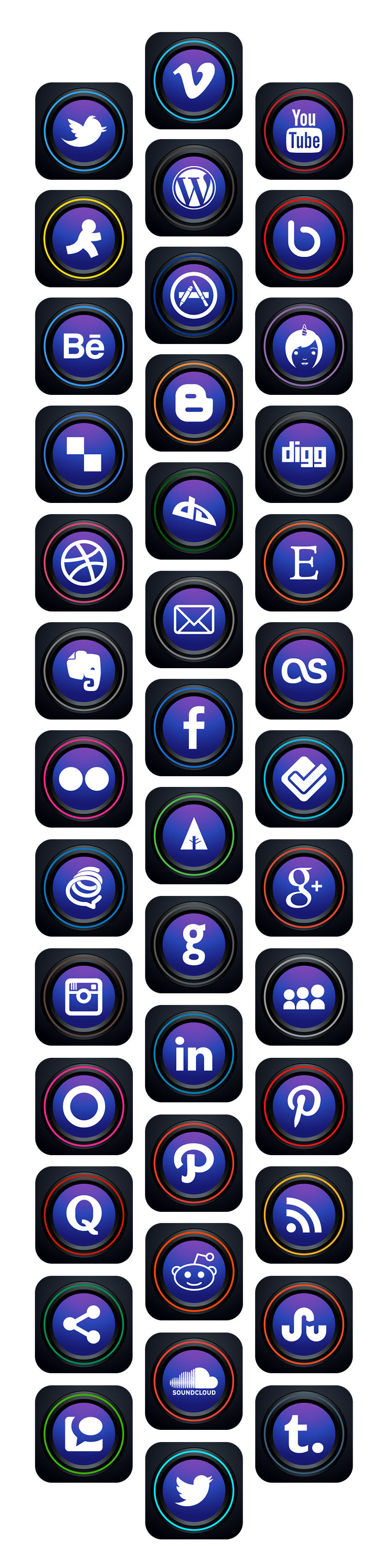 Social Media Icons Free