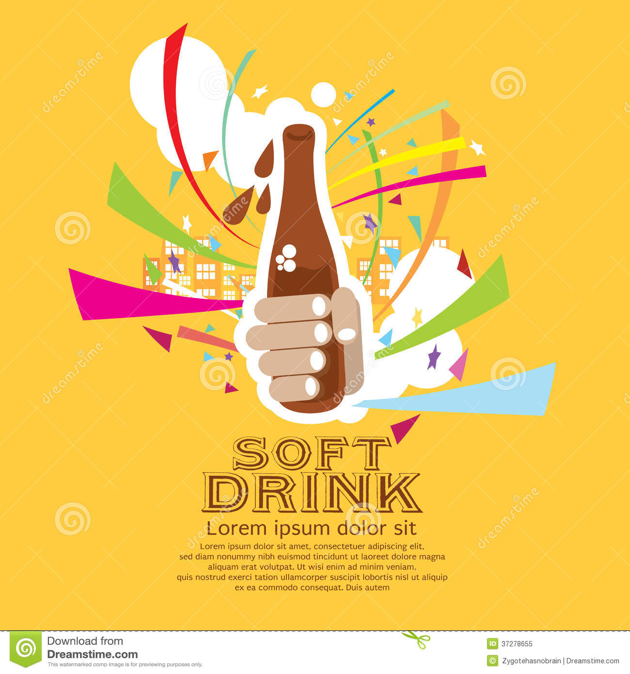 Soft Drinks Illustrations