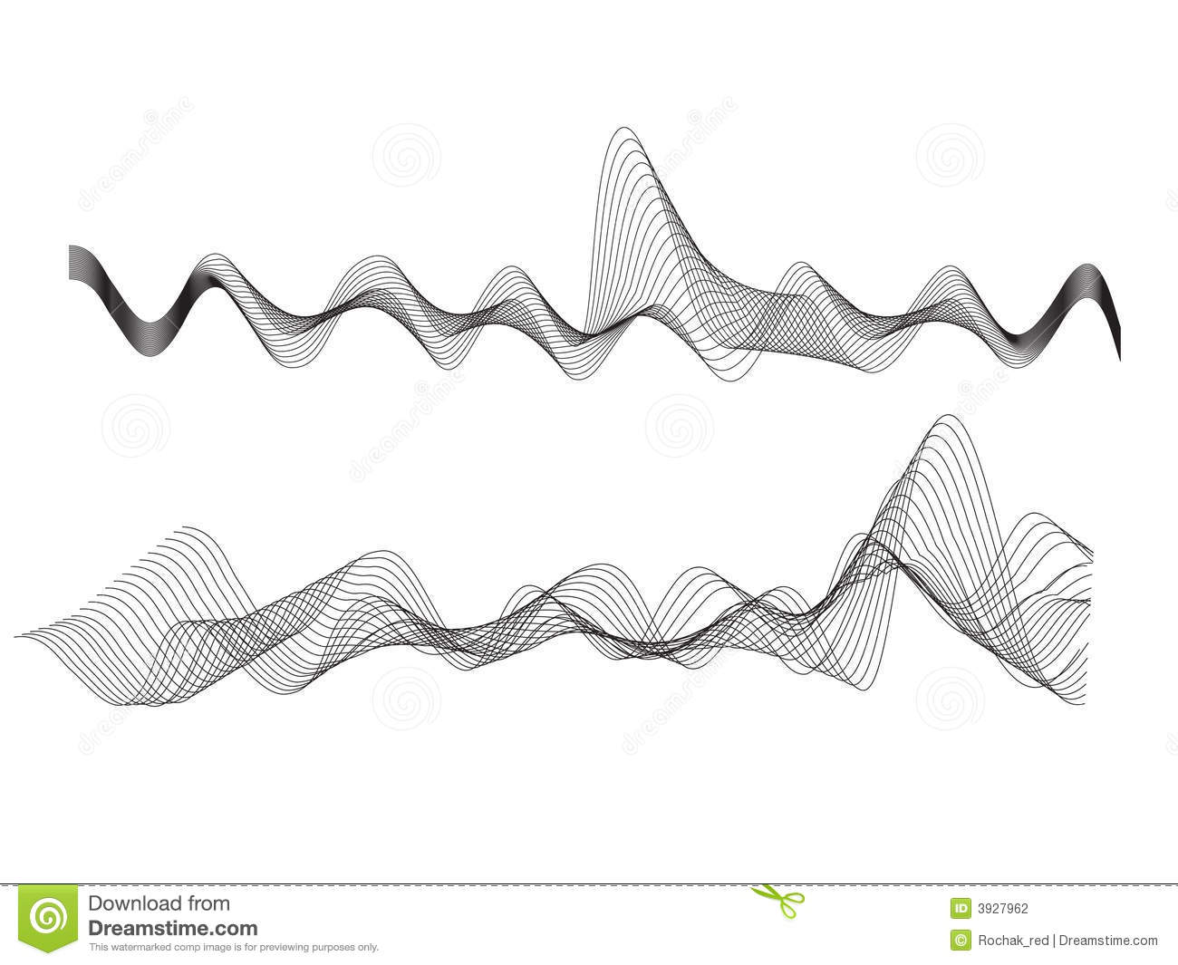 Sound Wave Vector Art