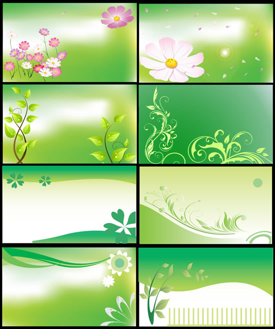 Spring Flowers Background Designs