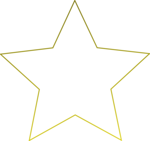 Star Clip Art Black and White