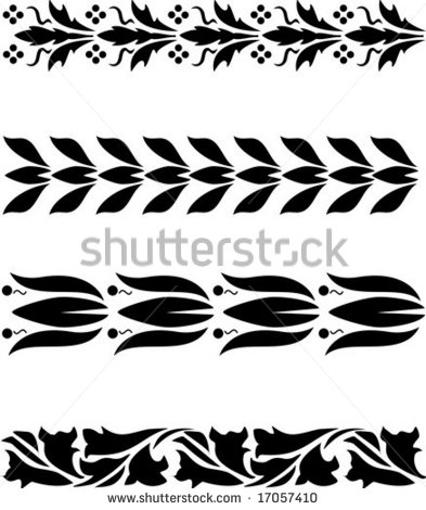 Vector Simple Ornaments Vector Simple Ornaments