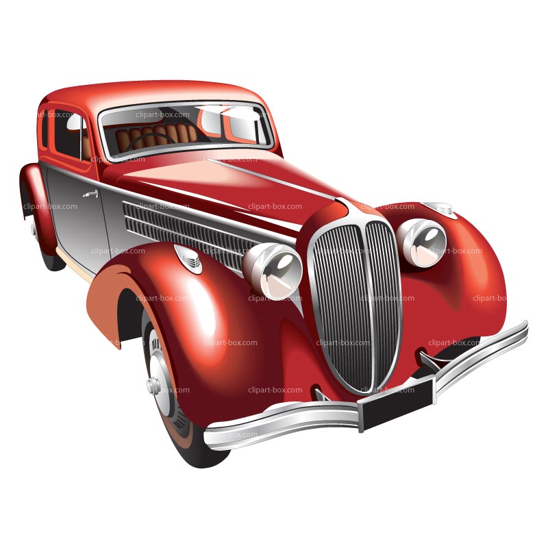 Vintage Classics Car Clip Art