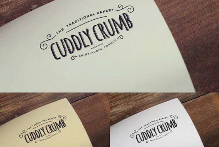 Vintage Free PSD Logo Template