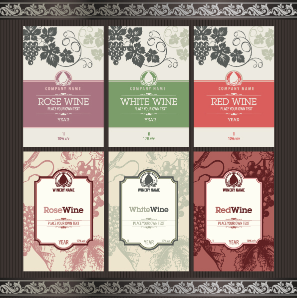 Vintage Wine Label Templates Free