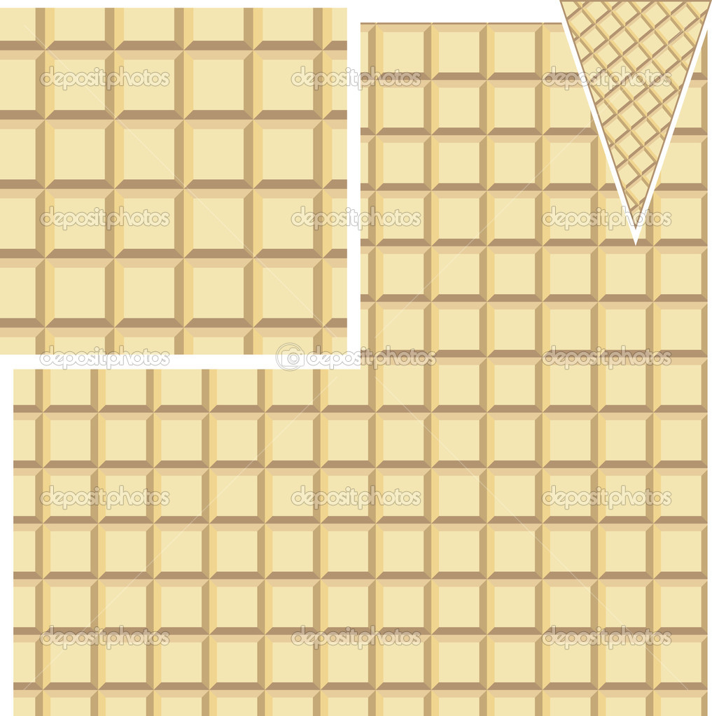 Waffle Pattern Seamless Waffle Pattern Seamless