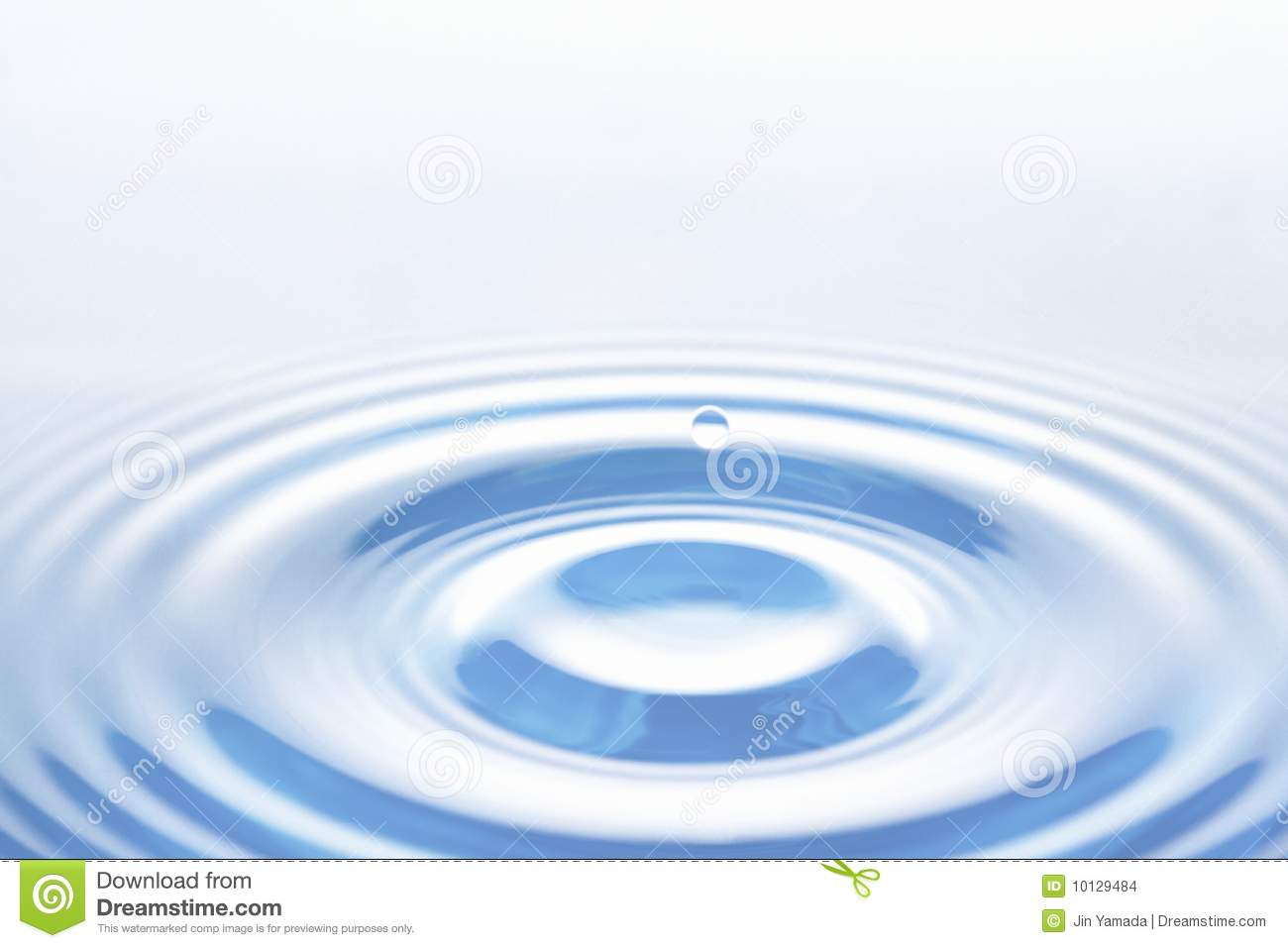 Water Drop Ripple Pattern