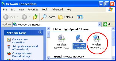Wireless Network Connection Icon