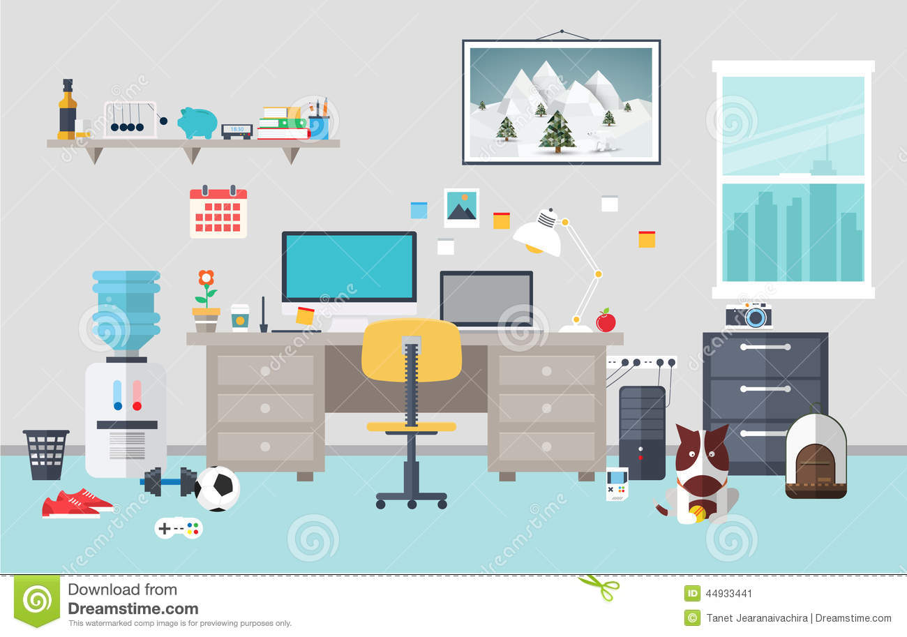 Workplace Icon Creative Design