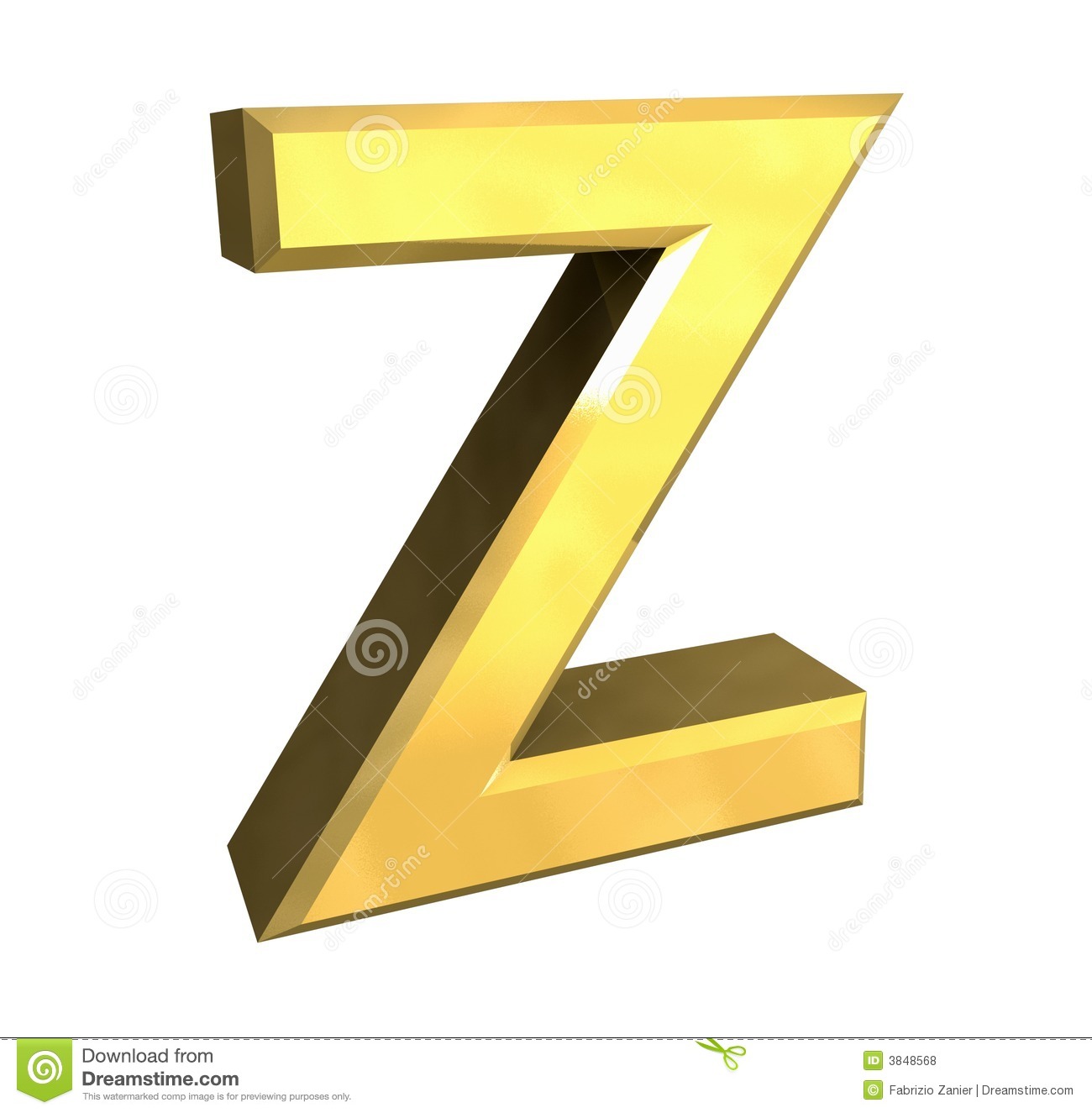 3D Letter Z