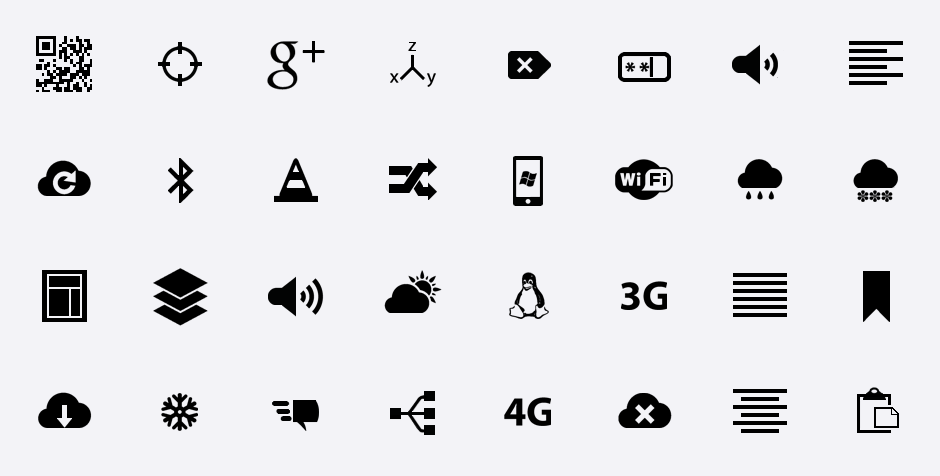 8 Tab Bar Icons iOS
