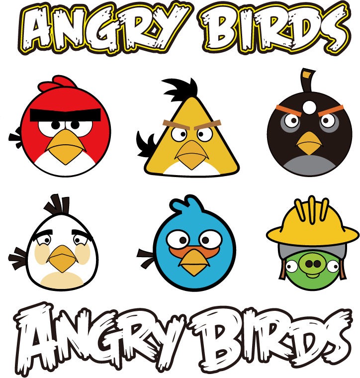 Angry Birds Vectors Angry Birds Vectors