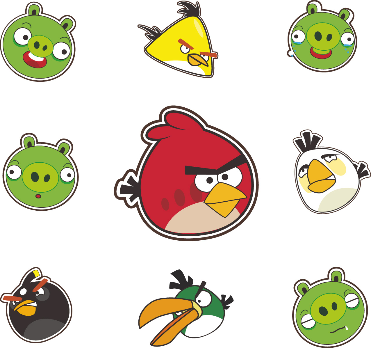 Angry Birds Vectors