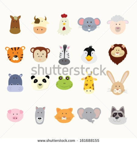 Animal Head Clip Art Free