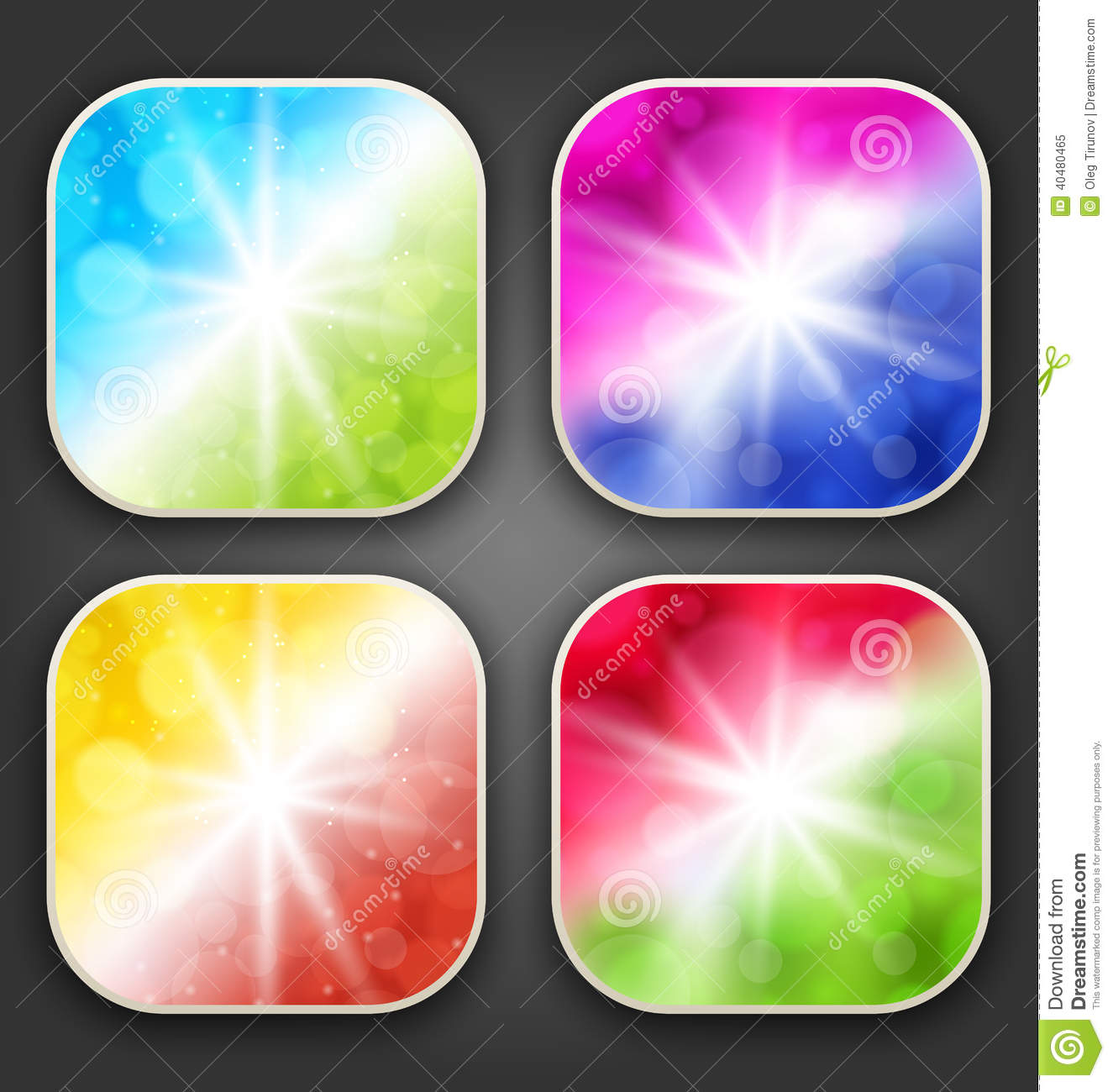 App Icons with Background App Icons with Background