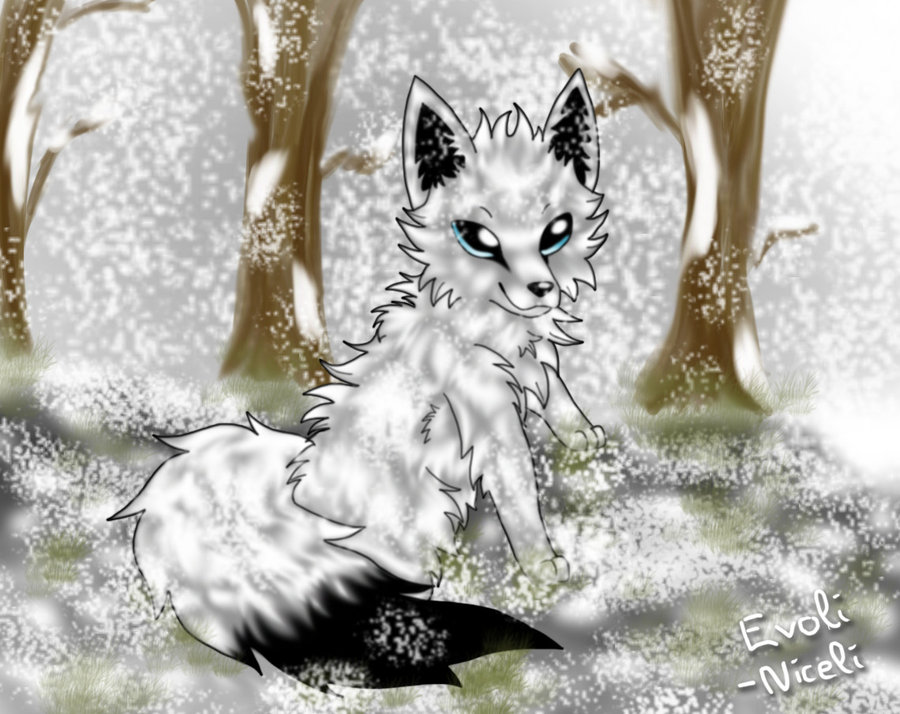 Arctic Wolf Drawings Cute