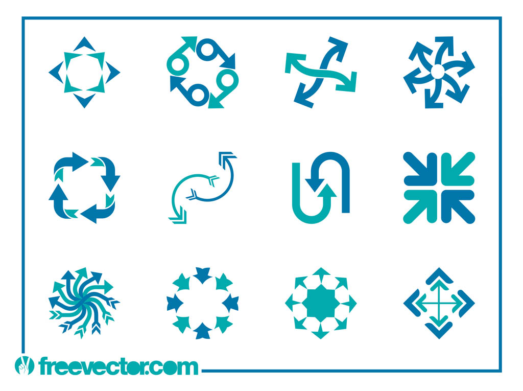 Arrow Icons Vector Free