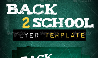 Back to School Flyer Template