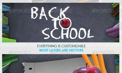 Back to School Flyer Template