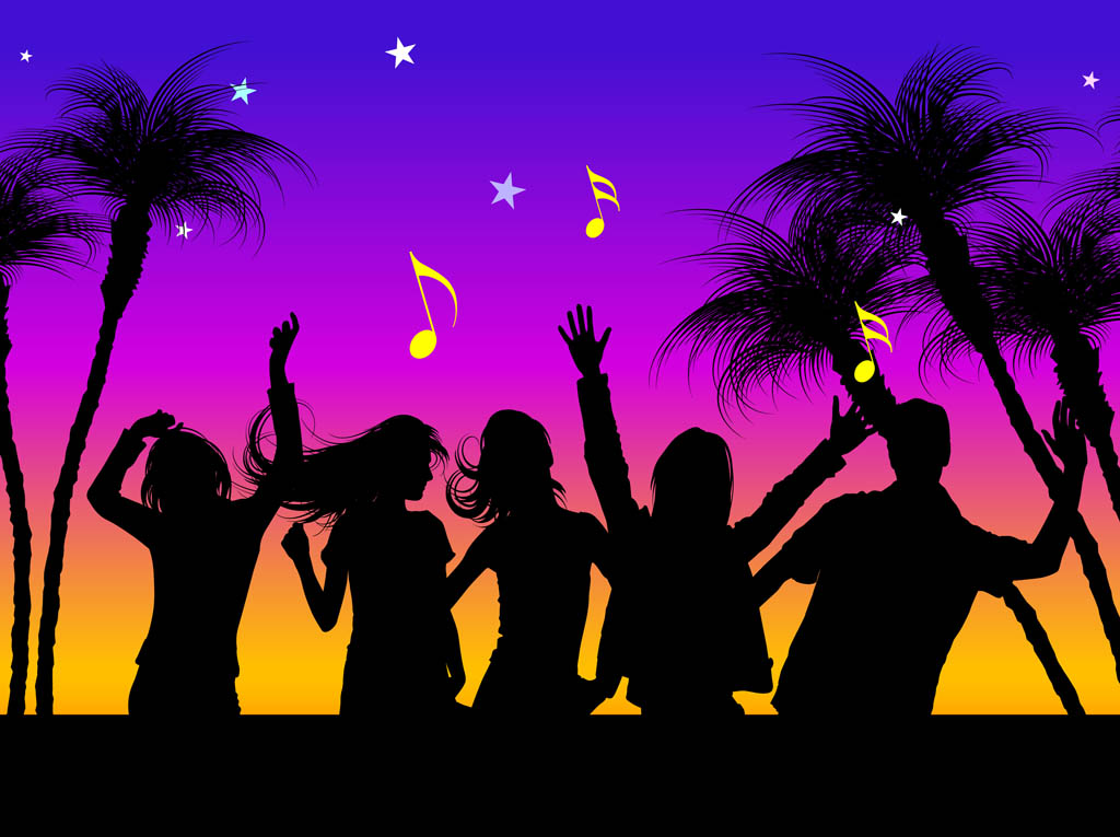 Beach Party Clip Art Free Vector Images